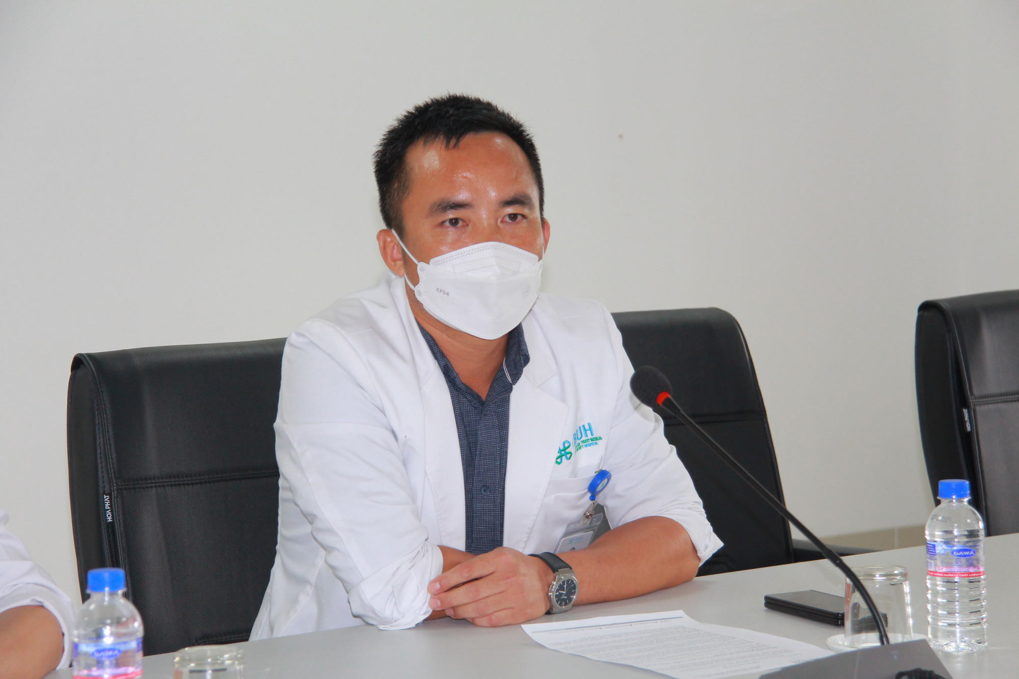 Bác sĩ Quách Hữu Hợi, Phó Giám đốc Bệnh viện Đại học Buôn Ma Thuột thông tin về sự việc