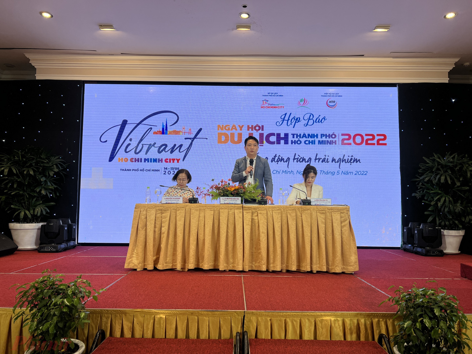 Công bố thông tin Ngày Hội Du lịch TPHCM lần thứ 18 năm 2022. Ảnh: Quốc Thái