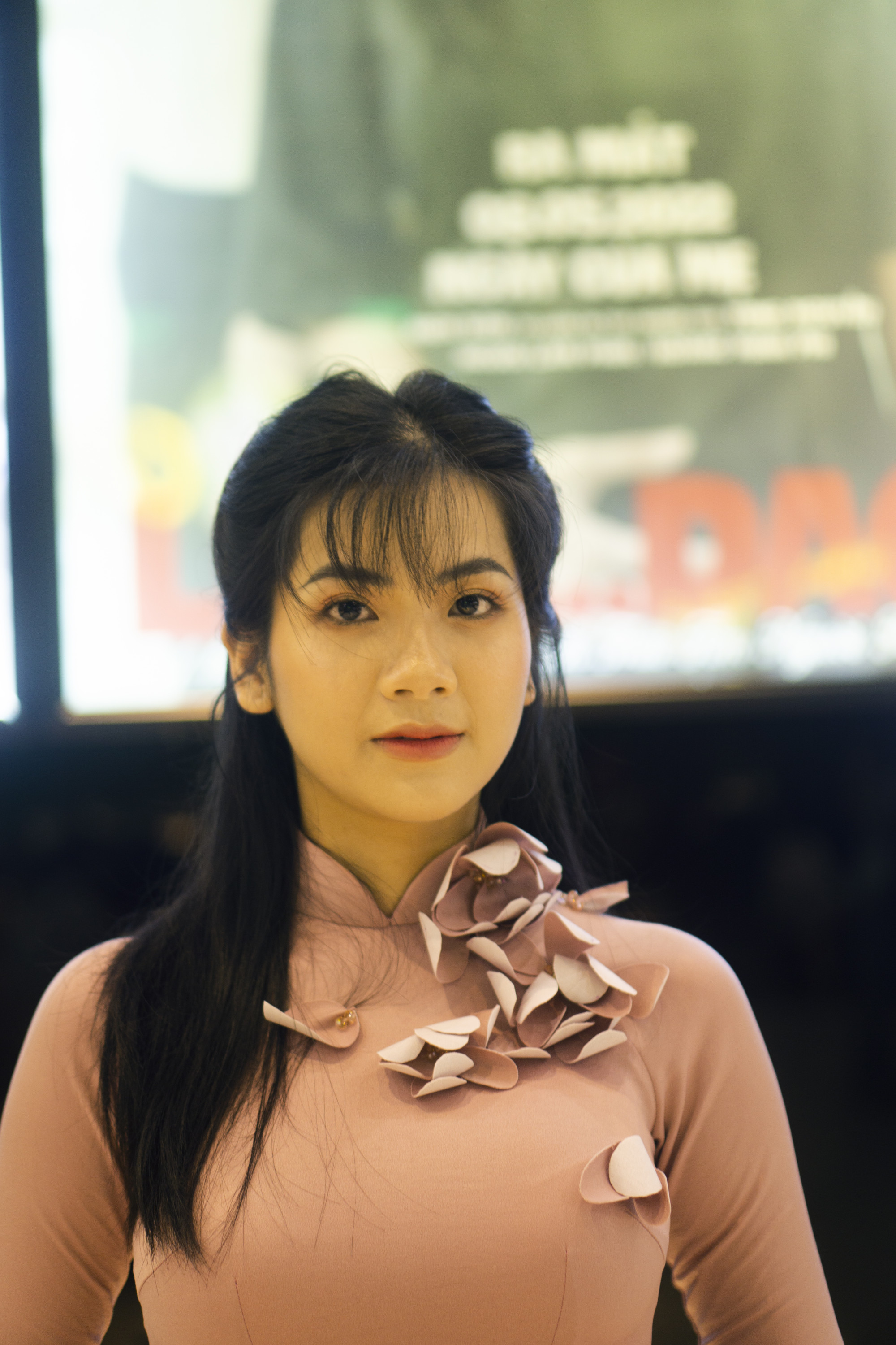 Diễn viên Kim Ngọc đảm vai Ngọc trên phim.