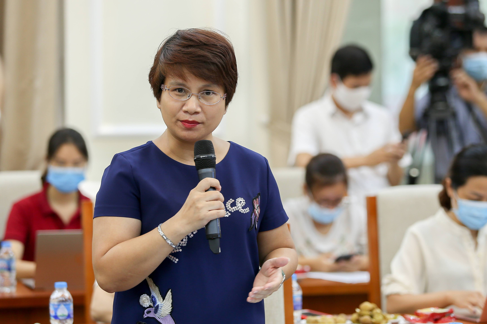 Bà Nguyễn Thu Thủy - Vụ trưởng Vụ Giáo dục Đại học (Bộ GD-ĐT) 