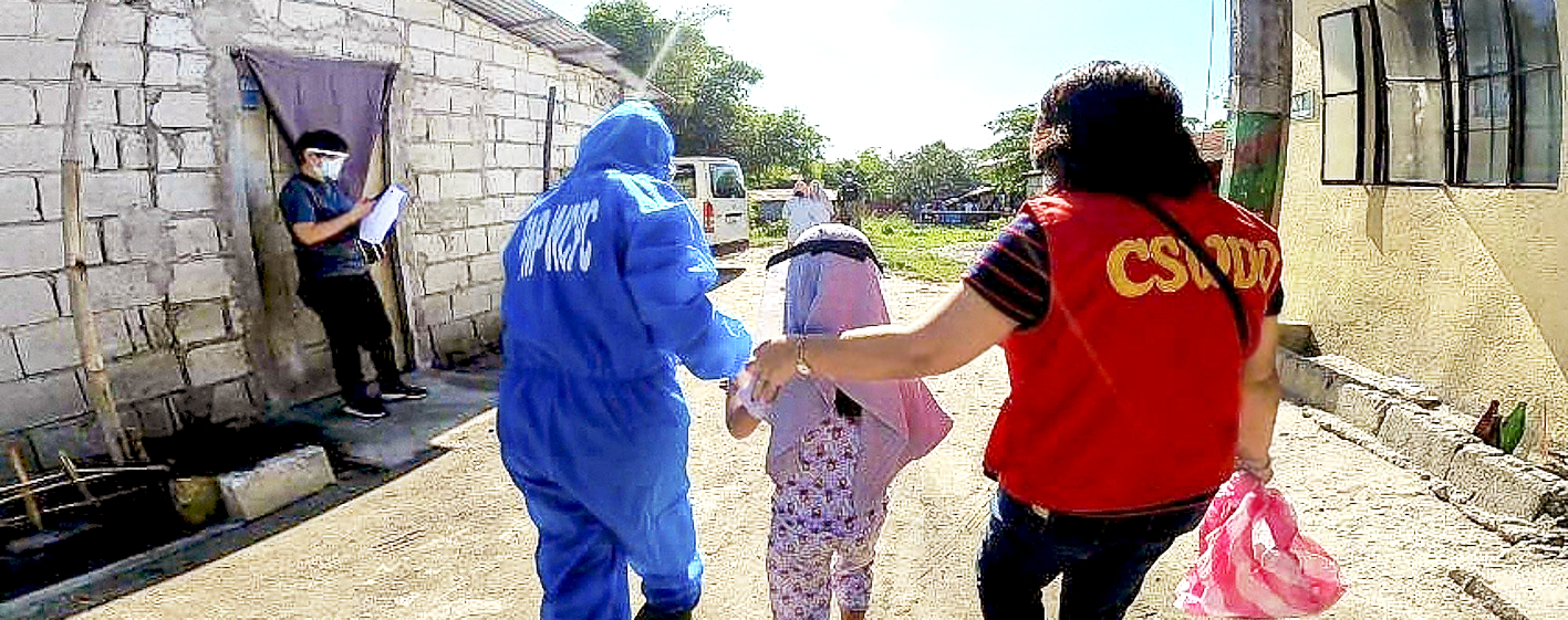 Một trẻ em được giải cứu khỏi tình trạng bị lạm dụng ở Philippines - ẢNH: RDN