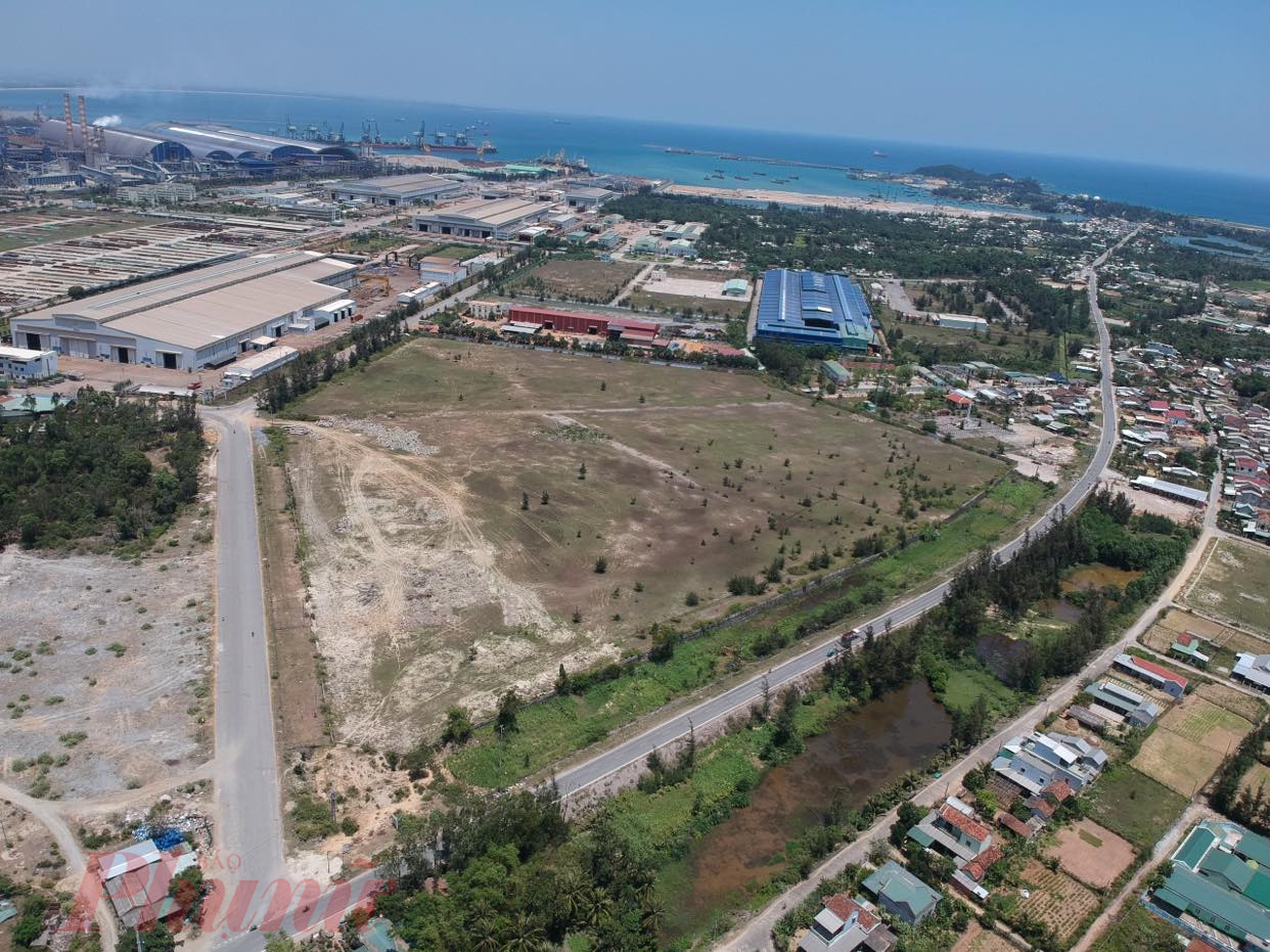 Khu đất dự án Nhà máy Eastar KIC Việt Nam tại Khu kinh tế Dung Quất