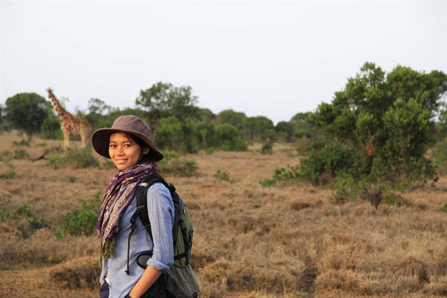 Trang Nguyễn từng chia sẻ, bảo tồn động vật hoang dã là giấc mơ của cô