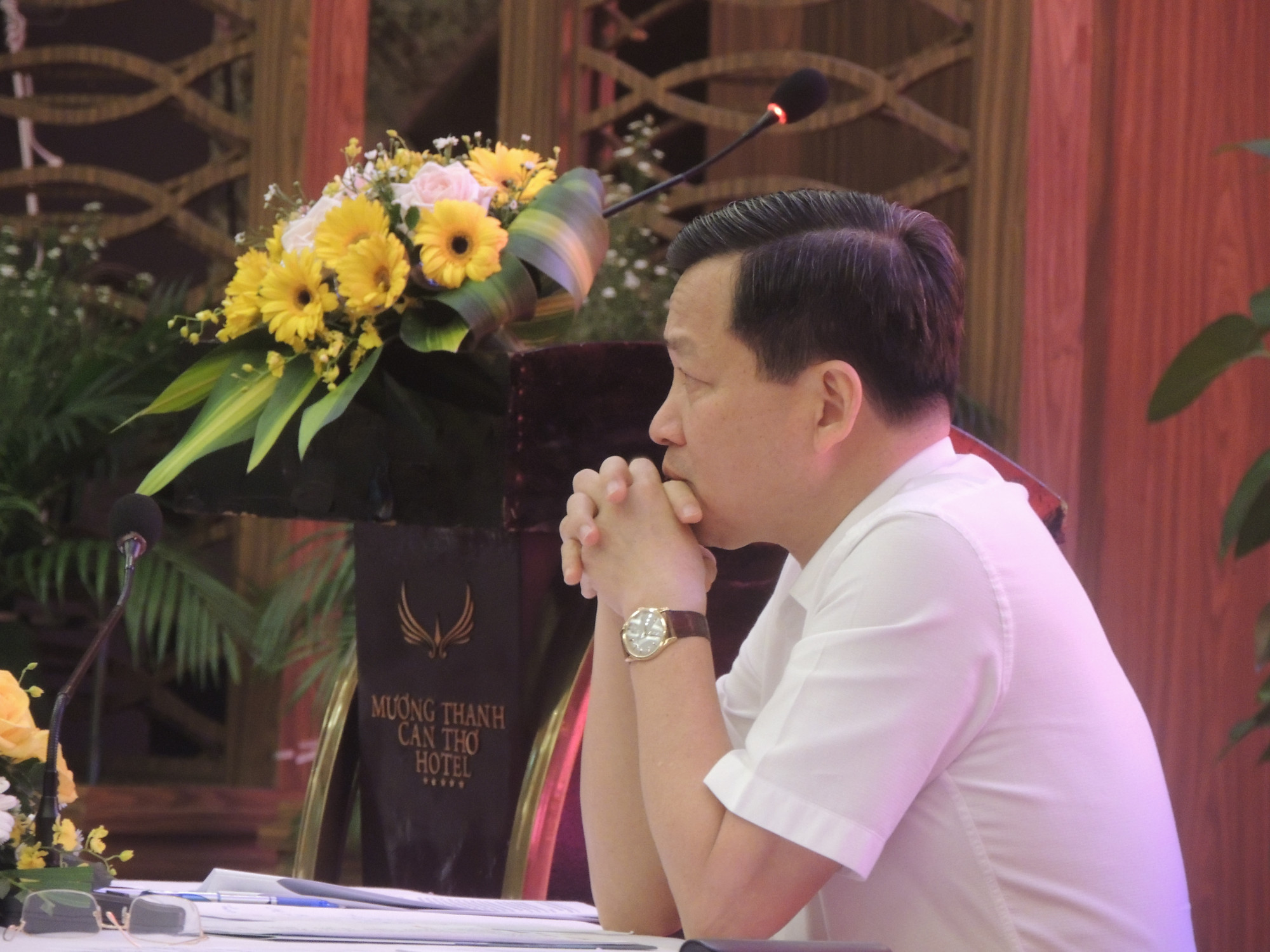 Phó thủ tướng Lê Minh Khái chủ trì buổi làm việc về đẩy mạnh giải ngân đầu tư công chiều