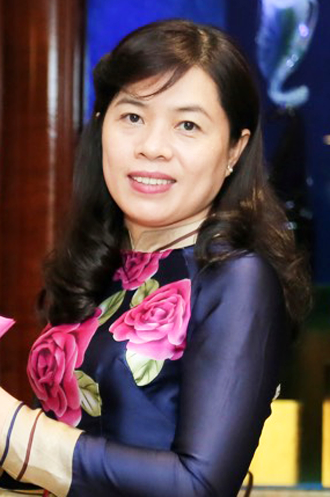 Bà Nguyễn Trần Phượng Trân - Chủ tịch Hội LHPN TPHCM
