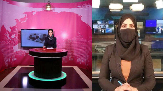 Taliban ở Afghanistan đã ra lệnh cho tất cả các nữ phát thanh viên trên các kênh truyền hình phải che mặt khi thu hình