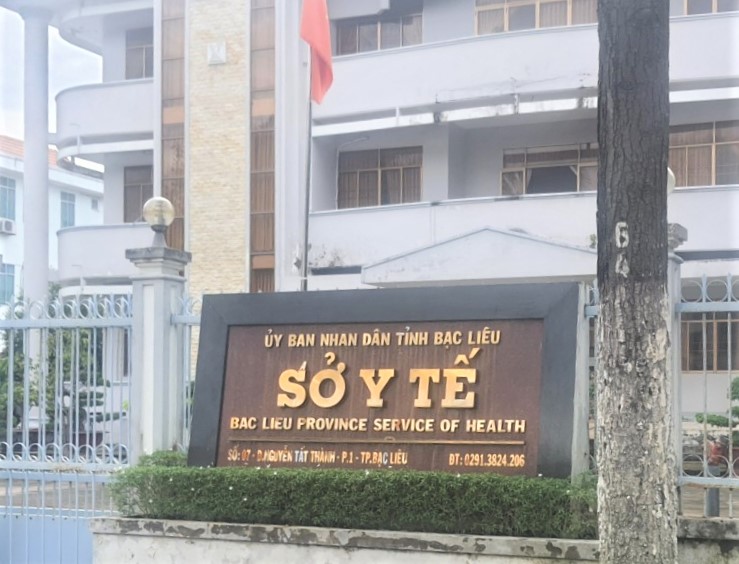 Sở Y tế tỉnh Bạc Liêu