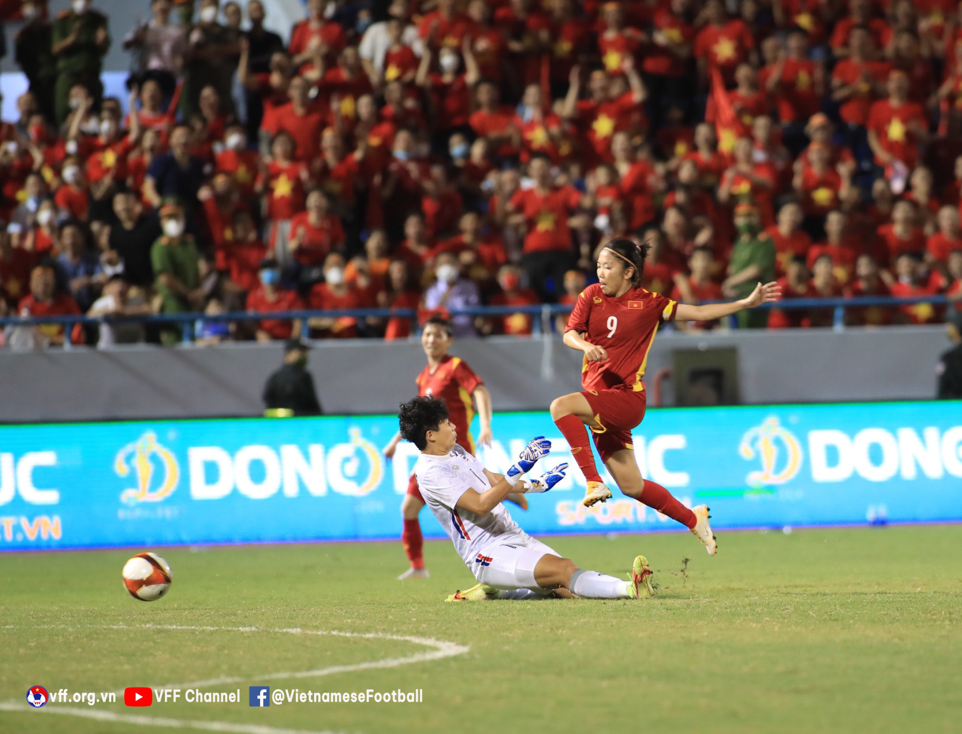 Bàn thắng duy nhất của Huỳnh Như ở phút 59 đã íup tuyển Việt Nam bảo vệ thành công ngôi hậu bóng đá Đông Nam Á đồng thời  giúp bóng đá nữ Việt Nam lập cú hat-trick tuyển vời với 3 kỳ vô đ8i5ch SEA Gamea 2017, 2019 và 2022.