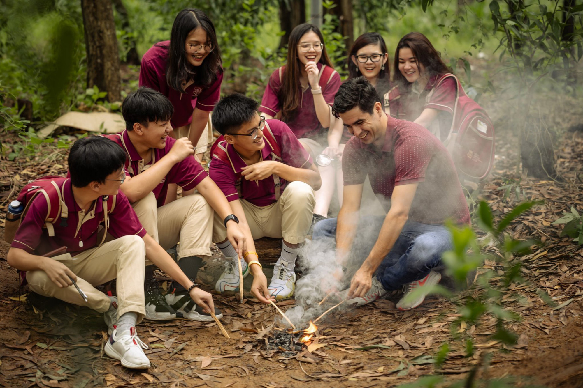 2 hội trại khám phá độc đáo tại Hội An - Đà Nẵng và Quảng Bình giúp trẻ phát triển kỹ năng sinh tồn - Ảnh: VAS