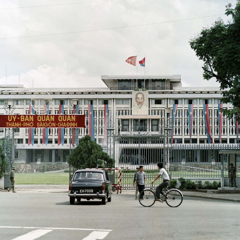 Một trong những bức ảnh Thơ chụp Sài Gòn năm 1975