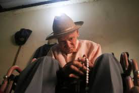 Cụ ông Juan Vicente Perez Mora, người Venezuela, hiện cao tuổi nhất thế giới