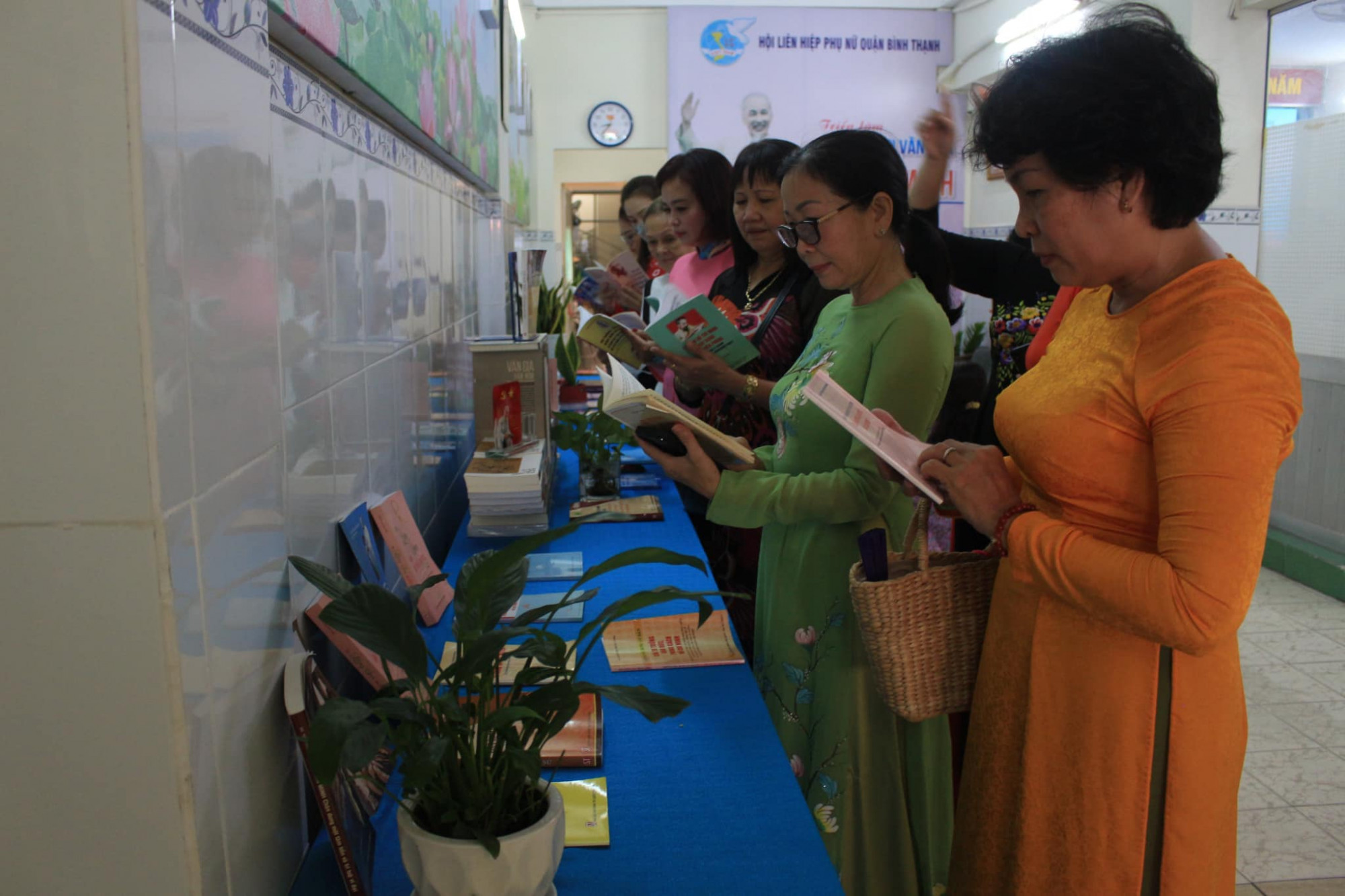 Hội LHPN Q. Bình Thạnh xây dựng Không gian văn hóa Hồ Chí Minh tại trụ sở