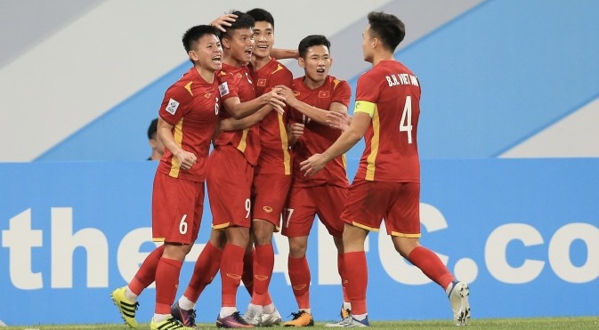 U23 Việt Nam hai lần dẫn trước Thái Lan nhưng không thể bảo toàn chiến thằng - Ảnh VNE