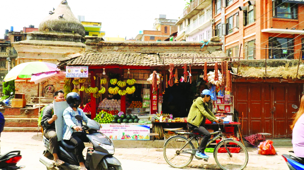 Trên đường phố Kathmandu