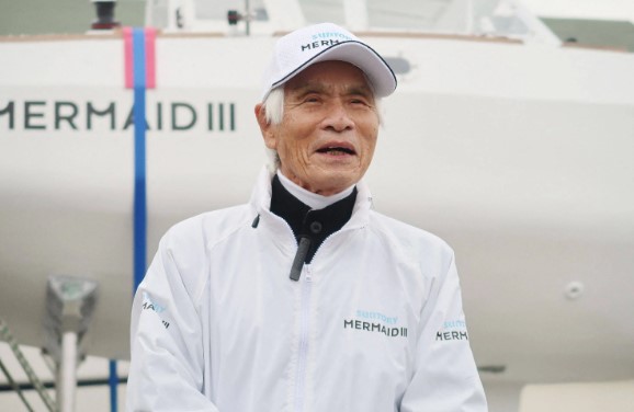 Nhiều lần vượt Thái Bìh Dương, cụ ông Horie hy vọng mình sẽ có những trình trình ở tuổi 100