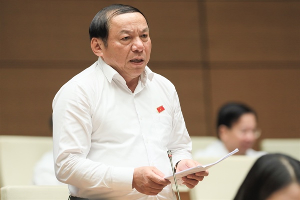 Bộ trưởng Bộ VHTTDL Nguyễn Văn Hùng 