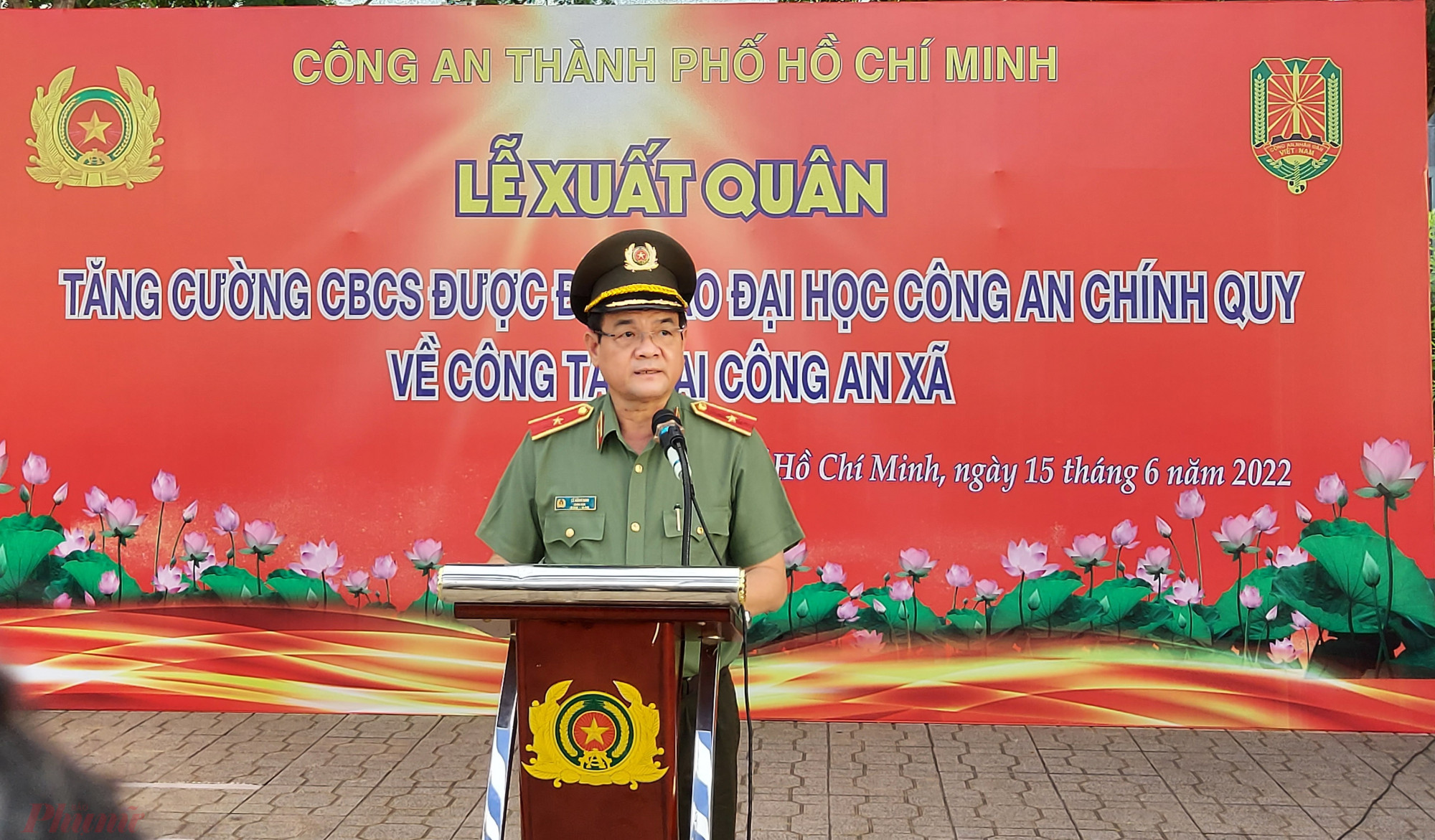 Thiếu tướng Lê Hồng Nam, giám đốc Công an TPHCM.