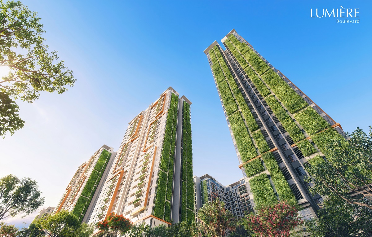 LUMIÈRE Boulevard - Dự án có kiến trúc xanh 3D hàng đầu Việt Nam