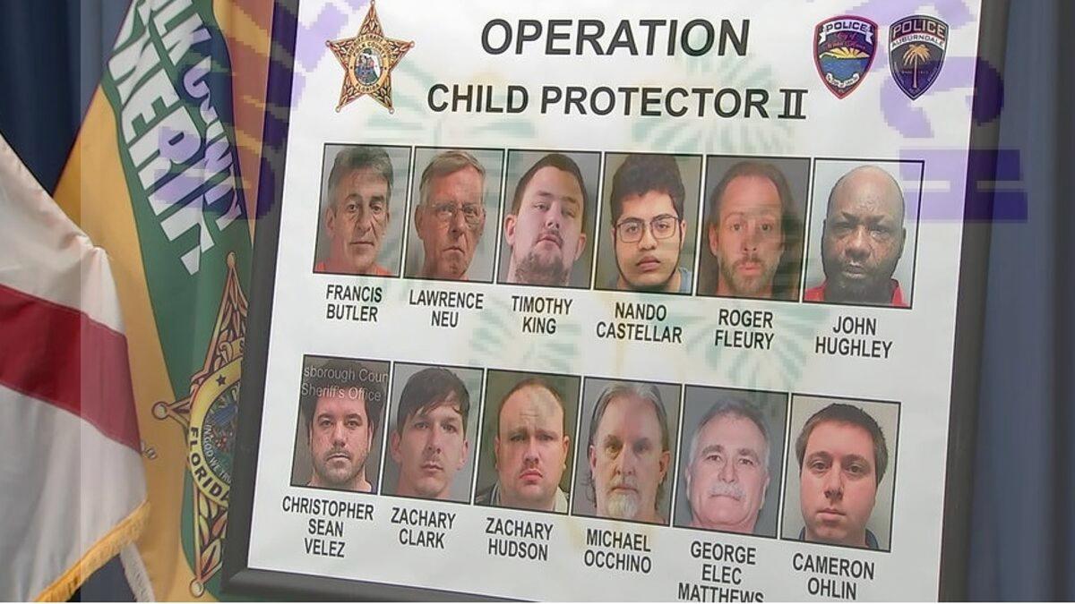 Chân dung và danh tính của những kẻ phạm tội bị cảnh sát Florida bắt giữ - Ảnh: Polk County Sheriff's Office
