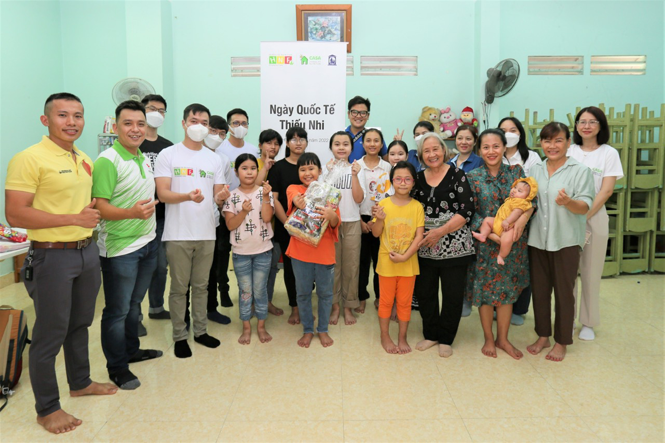 Herbalife Việt Nam thăm và tặng quà cho các cháu thiếu nhi tại mái ấm thuộc Hội Phụ nữ Từ thiện TP.HCM nhân ngày Quốc tế Thiếu nhi 1/6/2022
