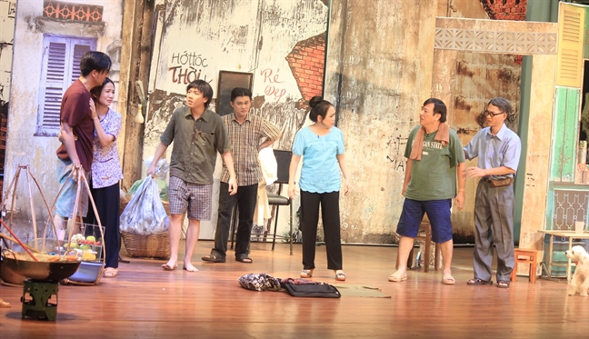 Sài Gòn có một ngã tư- một trong những vở diễn được đầu tư nhiều tâm huyết của sân khấu Hoàng Thái Thanh