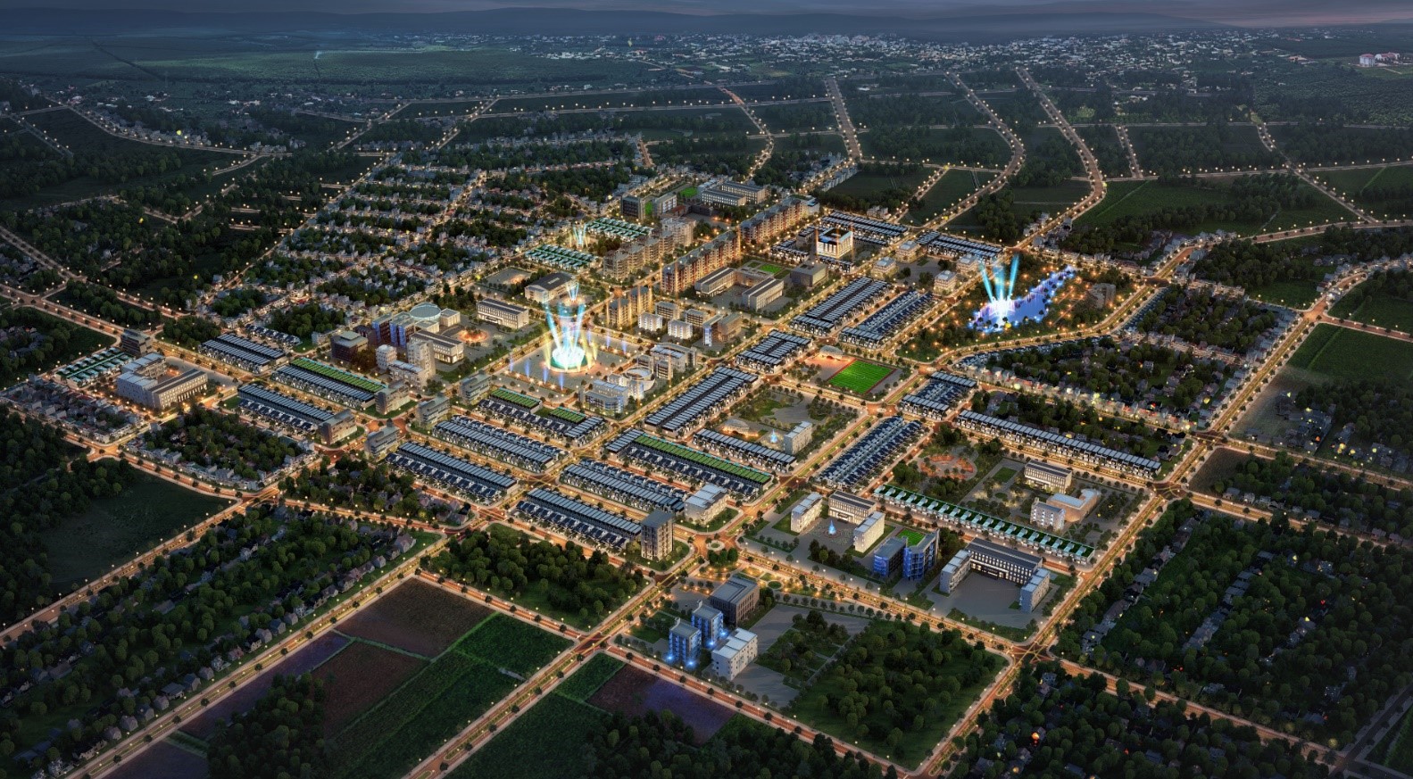 Quy hoạch khu trung tâm hành chính mới của Đak Đoa trên tổng diện tích 128ha