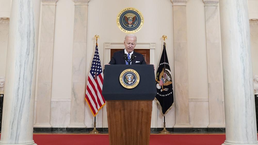 Tổng thống Joe Biden phát biểu tại Nhà Trắng, ngày 24/6.