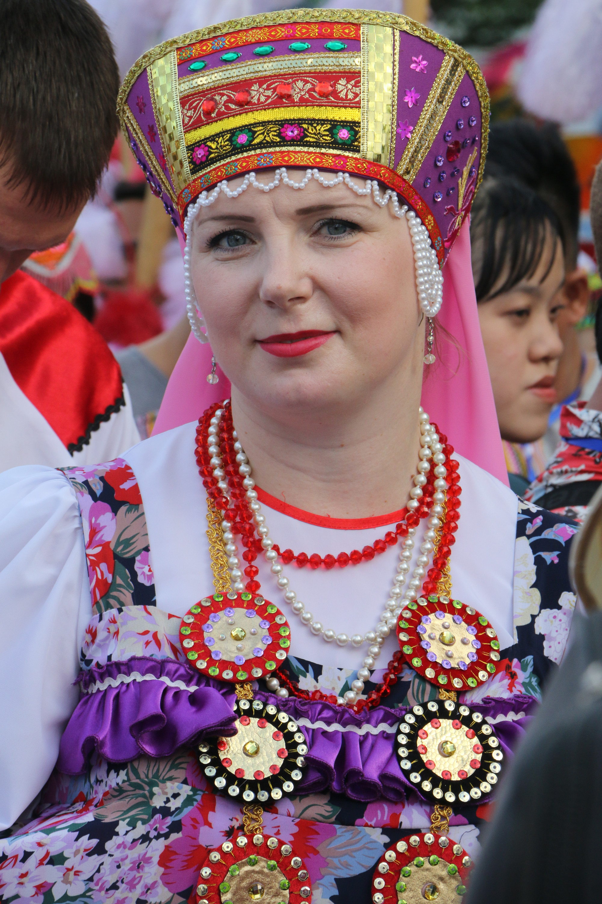 Nhiều năm liền Đoàn múa Belogorie (Nga) có mặt tại lễ hội đường phố ở Festival Huế 2022