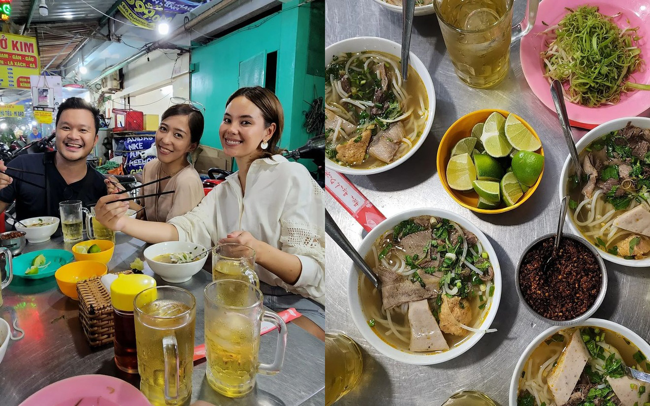 Hoa hậu Hoàn vũ 2018 Catriona Gray có chuyến công tác tại Việt Nam trong khoảng 1 tuần qua. Trong thời gian lưu lại, Catriona đã có nhiều trải nghiệm với văn hoá, ẩm thực Việt. Bài đăng đi ăn bún bò vỉa hè của hoa hậu nhận được gần 70 ngàn lượt yêu thích, chỉ sau 11 tiếng đăng tải trên Instagram. 