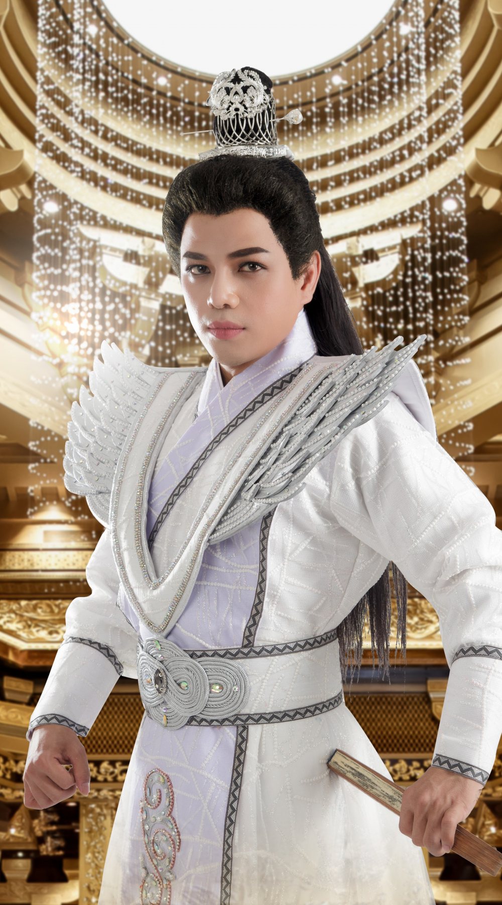 Với Lan Lăng Vương nhập trận khúc, cũng là lần đầu tiên Hoàng Hải đảm nhận vai chính trong một vở diễn.