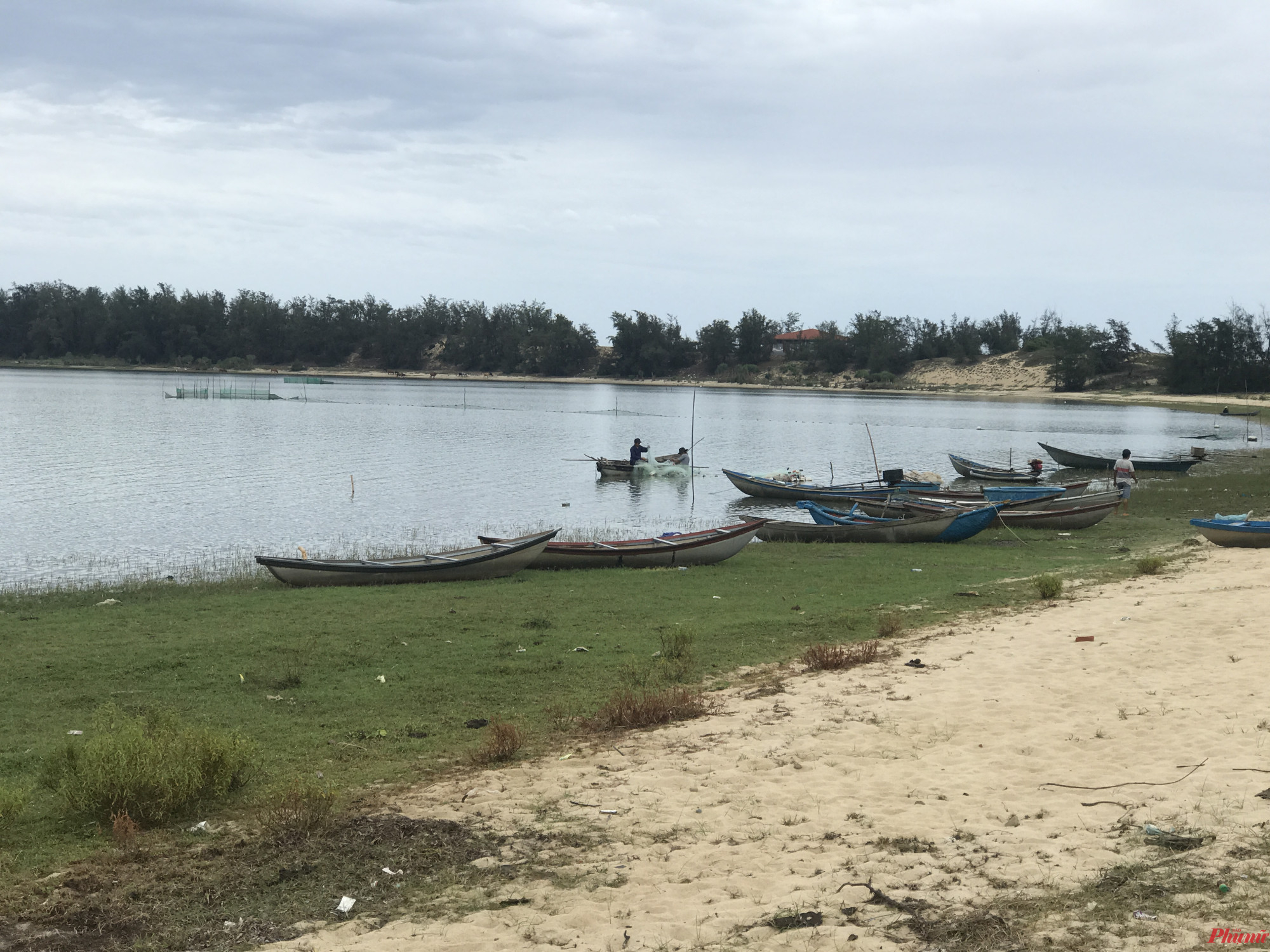 Nét hoang sơ, mộc mạc và cảnh quan thiên nhiên của đầm An Khê