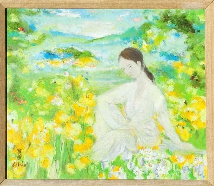 Hồi giữa tháng 6, bức Thiếu nữ trong vườn đề tên hoạ sĩ Lê Phổ được rao bán trên sàn Morning Star, ước tính có thể thu về 20.000 - 40.000 USD, nhưng bị nghi là tranh giả. 