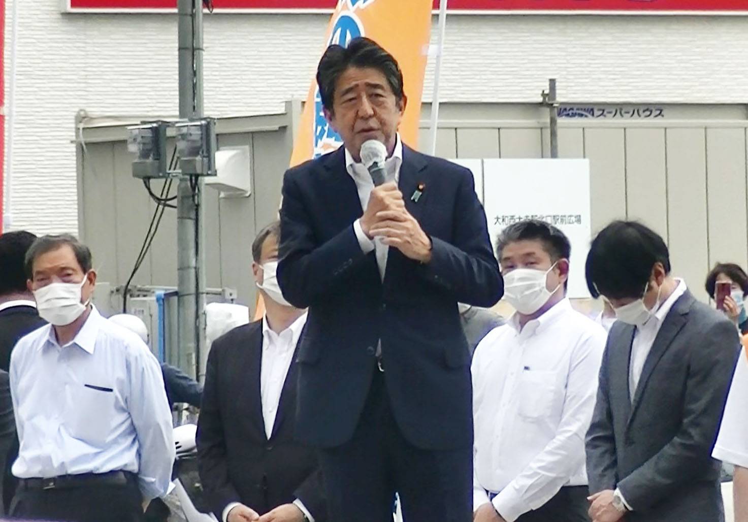 Ông Shinzo Abe phát biểu tại Nara ngay trước vụ tấn công bằng súng khiến ông thiệt mạng