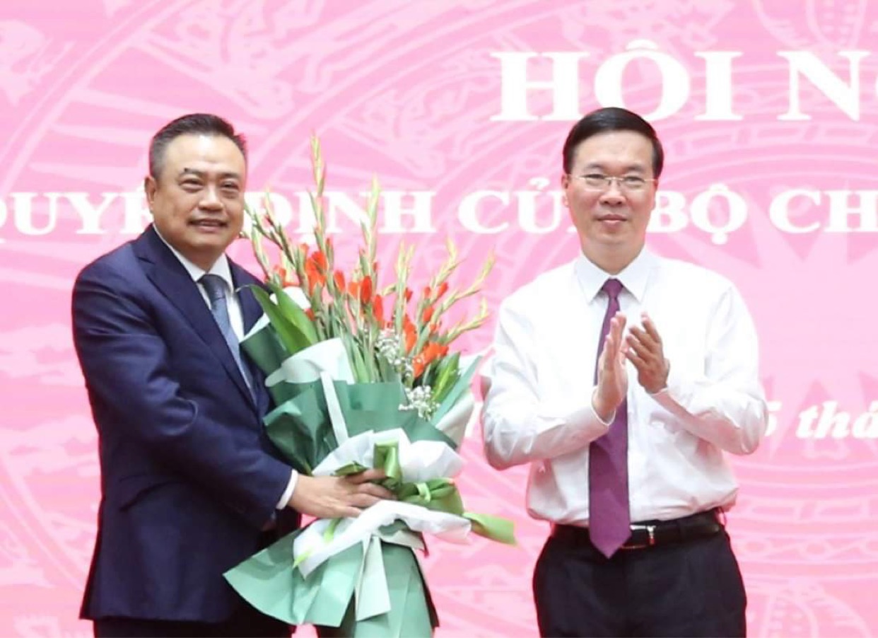 Ông Trần Sỹ vừa được điều động giữ chức Phó Bí thư Thành ủy Hà Nội.