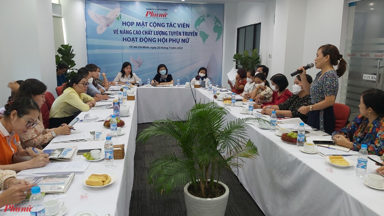 Báo Phụ Nữ TPHCM tổ chức họp mặt cộng tác viên về nâng cao chất lượng tuyên truyền hoạt động Hội Phụ nữ
