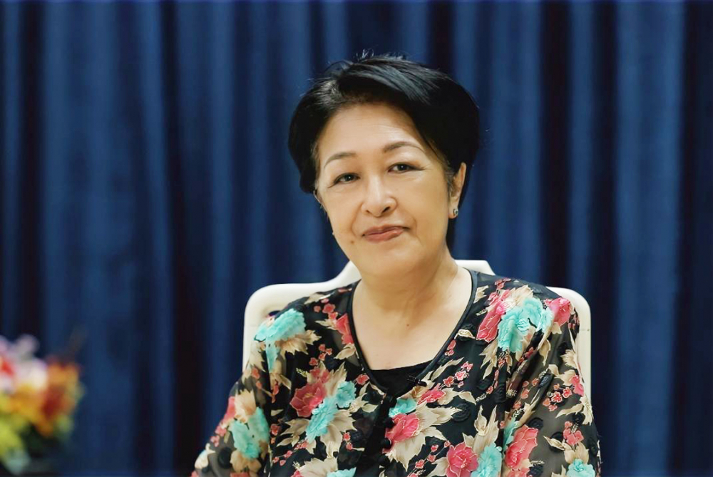 Bà Tôn Nữ Thị Ninh - Chủ tịch Quỹ Hòa bình và Phát triển TP.HCM (HPDF), nguyên Đại sứ Việt Nam tại EU và Bỉ