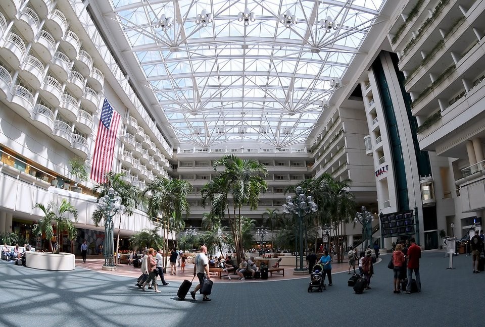 Sân bay quốc tế Orlando nơi xảy ra vụ việc mới đây - Ảnh: Security Magazine