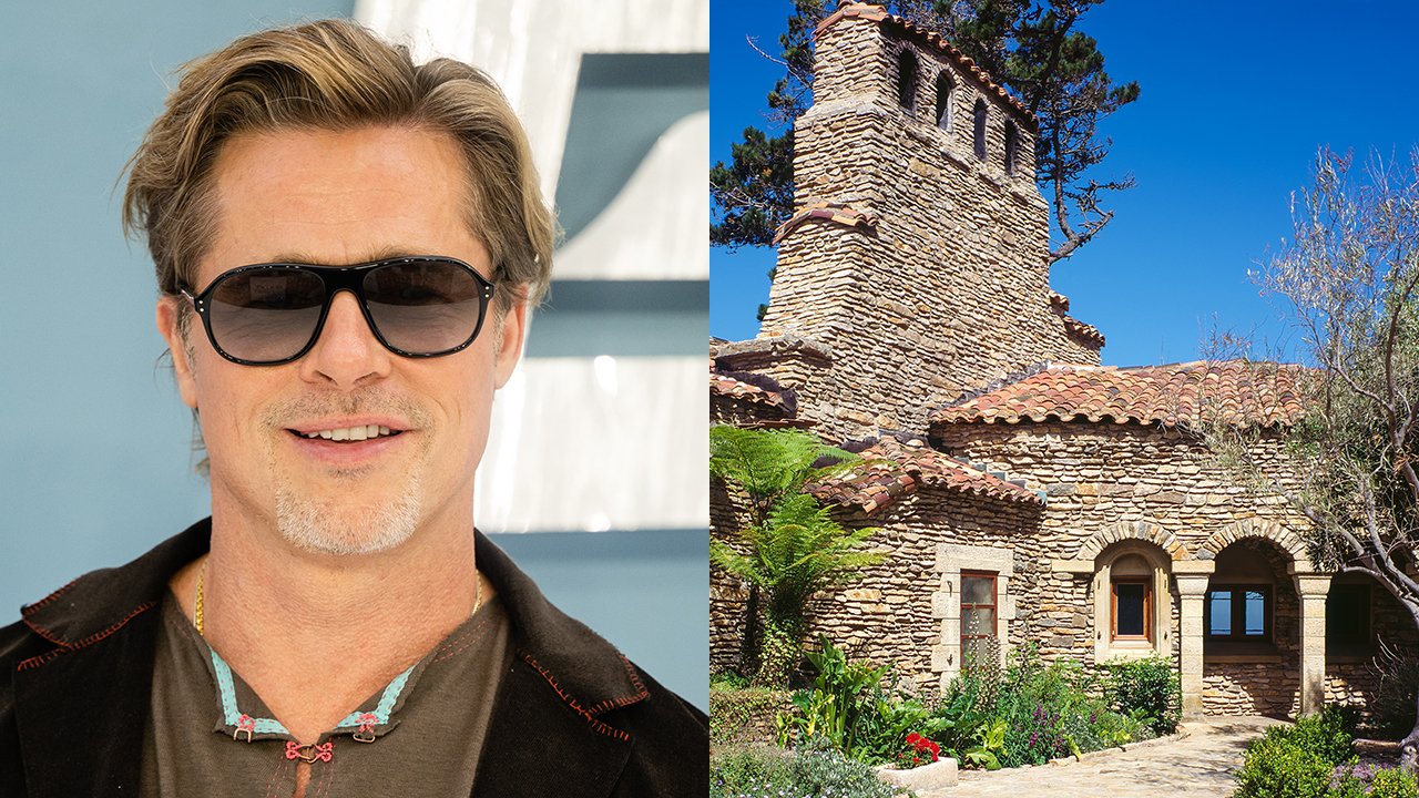 Dating rumors broke out after Brad Pitt bought an old mansion worth $40 million