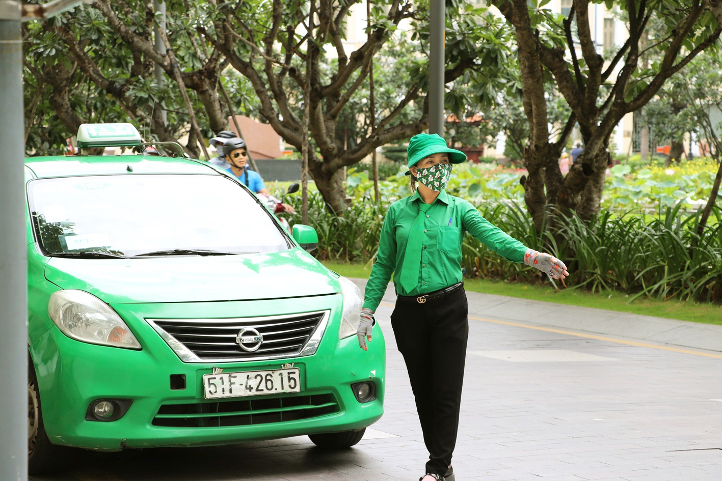 Taxi truyền thống đang lấy lại thế cân bằng trong cạnh tranh với taxi “công nghệ” - ẢNH: Q.THÁI