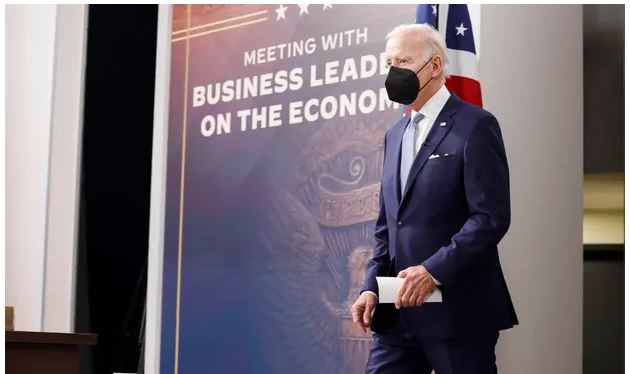 Tổng thống oe Biden đến dự một cuộc họp ở Washington DC vào ngày 28/7.