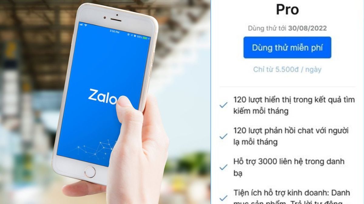 Zalo, đã bắt đầu tính gói thuê bao đối với người dùng, đồng thời cắt giảm một số tính năng của bản miễn phí.