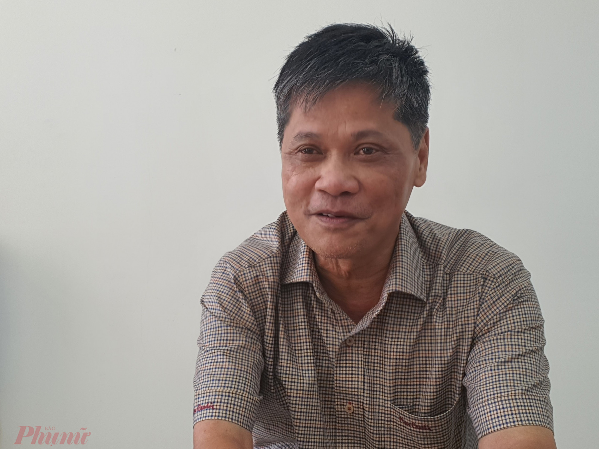 Ông Huỳnh Ngọc Quận - Phó chủ tịch UBND huyện Tư Nghĩa đương nhiệm - thừa nhận trách nhiệm của chính quyền địa phương trong việc quản lý để doanh nghiệp xây dựng dự án khi chưa đủ điều kiện