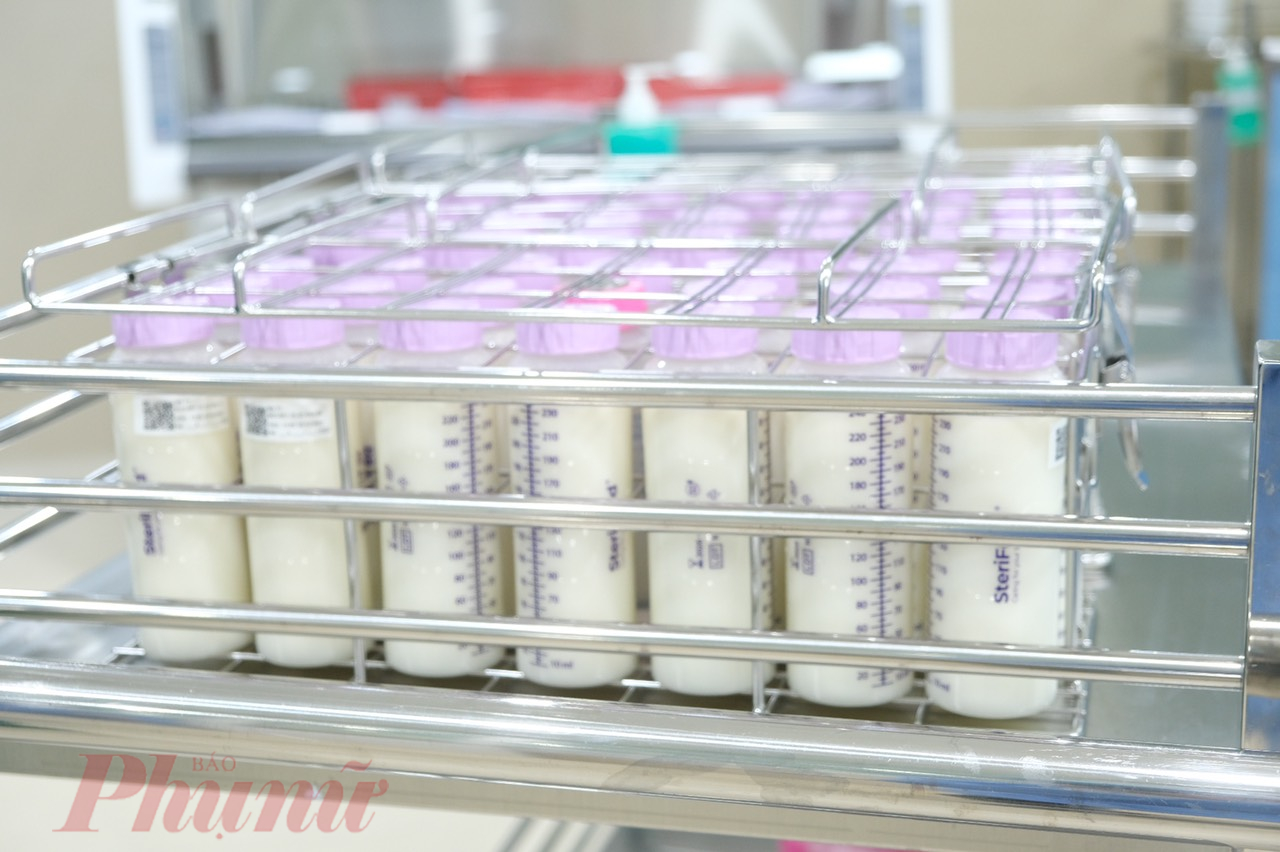 Ngân hàng sữa mẹ tại Bệnh viện Hùng Vương được xem là ngân hàng sữa mẹ lớn nhất nước ta với quy mô 300 mét vuông, công suất 62 lít sữa mẹ/ngày, đáp ứng nhu cầu sữa mẹ gần như tất cả bé sinh non, bé sơ sinh có bệnh lý,... từ đây cung cấp nguồn kháng sinh thụ động cho các bé