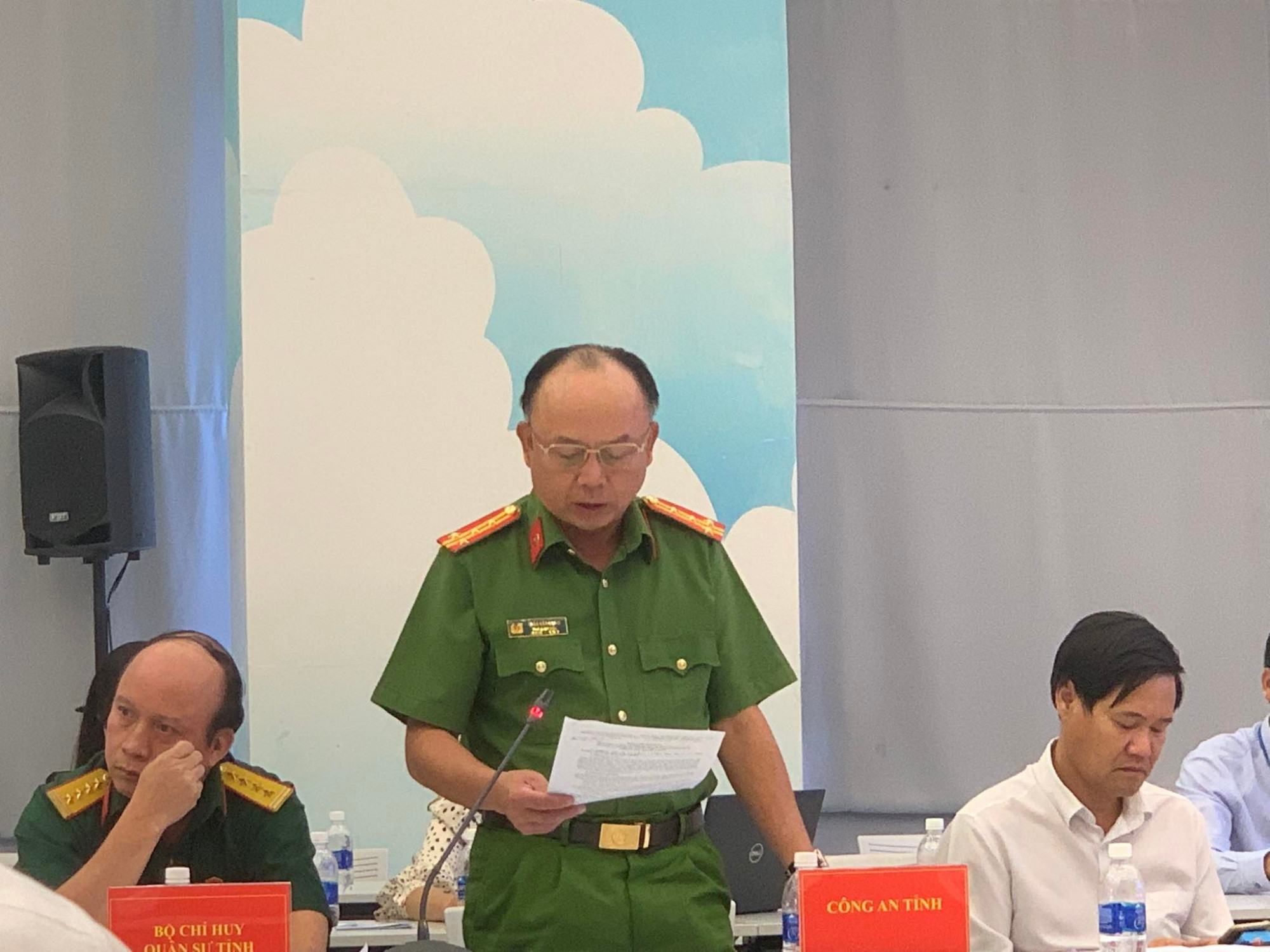 Đại tá Trần Văn Chính - Phó giám đốc công an tỉnh Bình Dương 