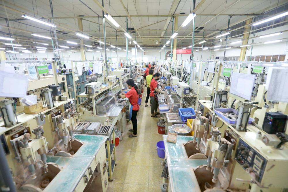 Nhà máy sản xuất thấu kính RTECHNICAL VIỆT NAM (công ty Nhật Bản) tại tỉnh Hòa Bình - Ảnh: Ngọc Thắng