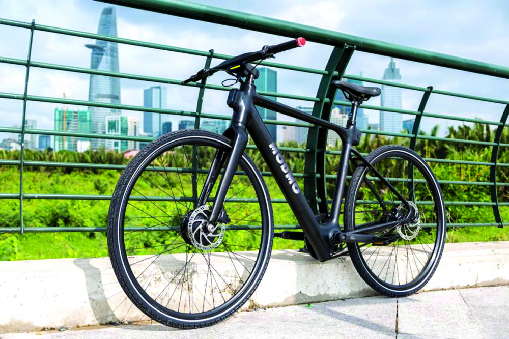Saigon+ bổ sung vào thiết kế xe đạp truyền thống các lợi điểm nổi bật của xe điện thông minh - ẢNH: MODMO