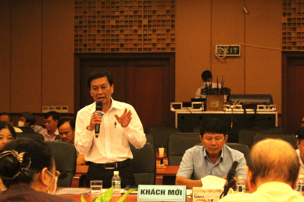 Phó trưởng Ban Tuyên giáo Thành ủy TPHCM Nguyễn Thọ Truyền nêu quan điểm tác phẩm có giá trị thực sự sẽ đáp ứng được nhu cầu xã hội.