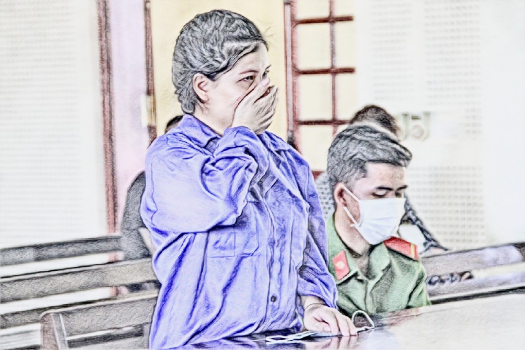 Quang Thị Xu bật khóc tại phiên tòa