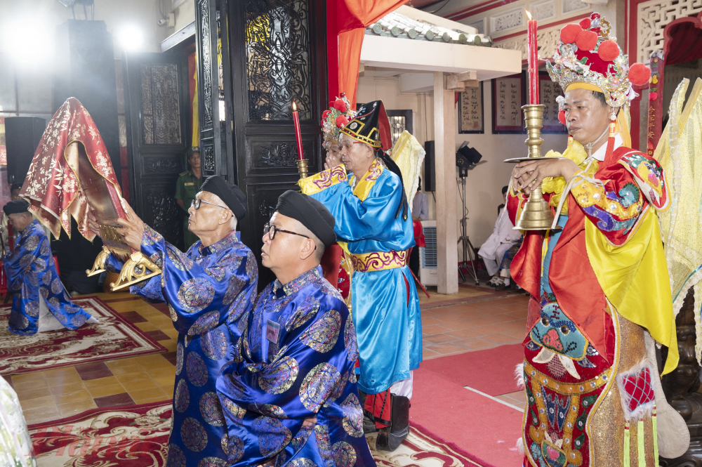 Nghi thức tế lễ được lưu truyền từ cung đình triều Nguyễn đến nay.