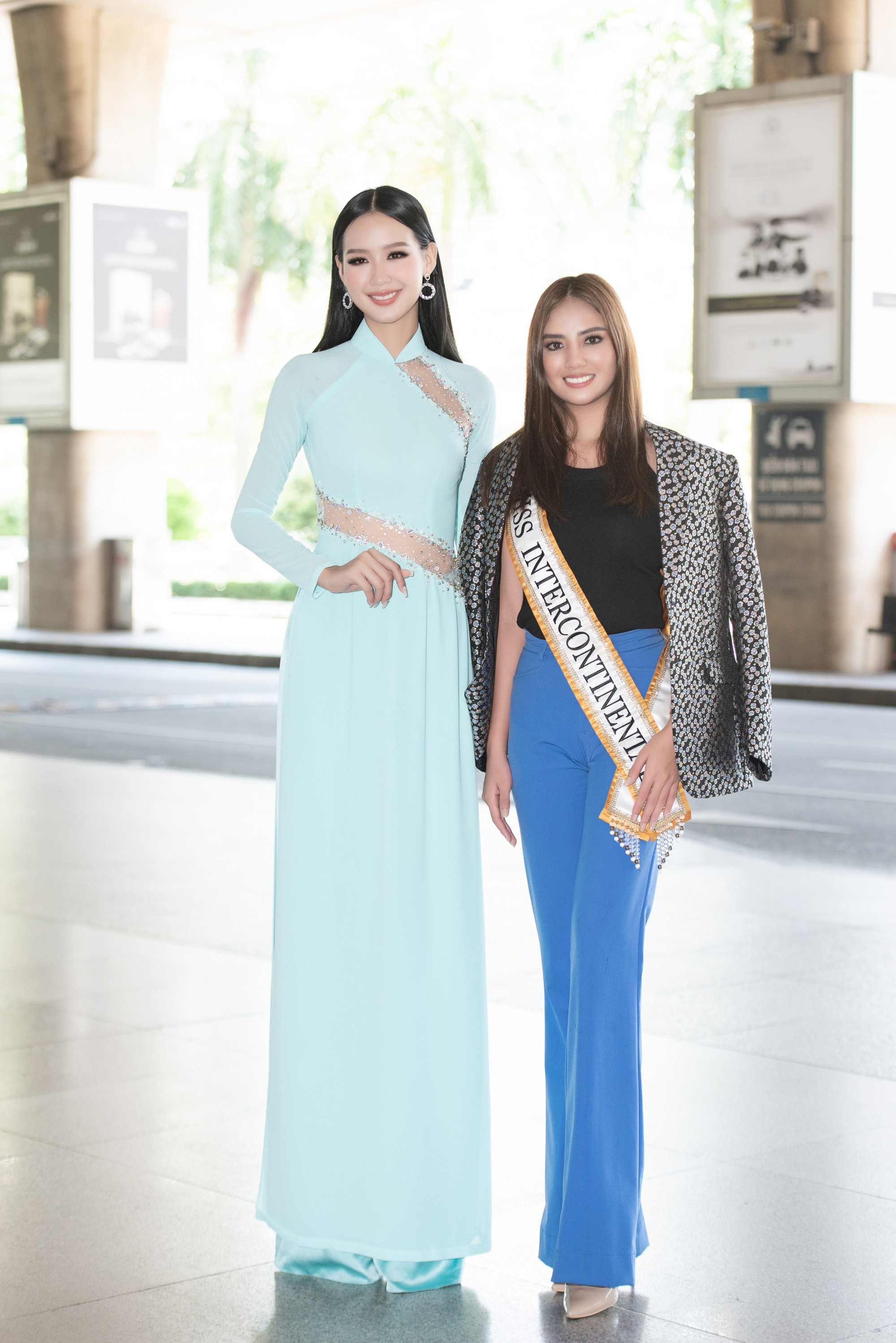 Hoa hậu Liên lục địa 2021 Cinderella Faye Obeñita vừa đến TPHCM vào trưa 31/8. Người đẹp 